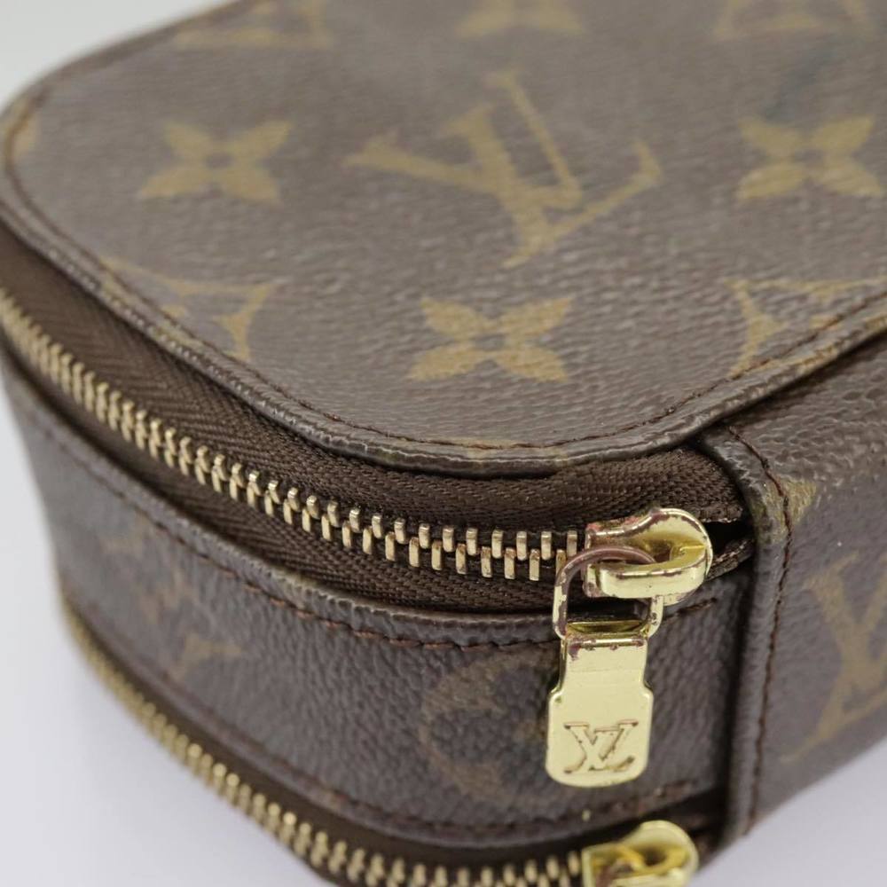 LOUIS VUITTON Monogram Trousse Brush PM Cosmetic Pouch M47510 LV Auth 98572 - Picture 14 of 16